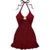 Plain Burgundy