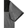 image:imageGORGLITTER Mens 2 Piece Color Block Tracksuit Short Sleeve Tee Top Flap Pocket Cargo Shorts SetsDark Grey
