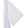 image:imageGORGLITTER Mens 2 Piece Outfits Tropical Print Short Sleeve Tee and Drawstring Waist Shorts SetWhite and Khaki