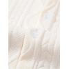 image:imageGORGLITTER Mens 2 Piece Outfits Waffle Knit Button Down Shirt Top and Shorts SetBeige