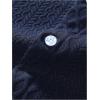 image:imageGORGLITTER Mens 2 Piece Outfits Waffle Knit Button Down Shirt Top and Shorts SetDark Blue