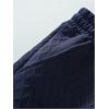 image:imageGORGLITTER Mens 2 Piece Outfits Waffle Knit Button Down Shirt Top and Shorts SetDark Blue