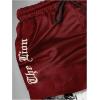 image:imageGORGLITTER Mens 2 in 1 Anime Graphic Gym Shorts Quick Dry Drawstring Mesh Athletic Running Shorts with LinerBurgundy