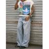 image:imageGORGLITTER Mens Dolman Sleeve Crop Vest Top T Shirts Crewneck Loose Pullover Tank TopsApricot