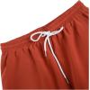 image:imageGORGLITTER Mens Hawaiian Matching Set Summer Beach 2 Piece Outfits Flower Button Down Shirts and Shorts SetOrange and White