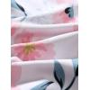 image:imageGORGLITTER Mens Hawaiian Matching Set Summer Beach 2 Piece Outfits Flower Button Down Shirts and Shorts SetPink