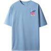 image:imageGORGLITTER Mens Novelty Casual Letter Graphic Crewneck TShirt Half Sleeve Oversized Tee TopLight Blue Bear and Slogan