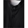 image:imageGORGLITTER Mens Summer Vacation Outfits 2 Piece Cruise Attire Short Sleeve Button Down Shirt and Pants SetBlack