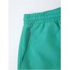 image:imageGORGLITTER Mens Vacation Beach Cruise Summer Outfits 2 Piece Shorts Set Hawaiian Button Down Shirt and ShortsGreen Hawaiian