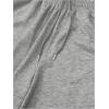 image:imageGORGLITTER Womens Double Waisted Baggy Sweatpants Wide Leg Workout Oversized Y2k Cute Gym Track PantsGrey