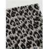 image:imageGORGLITTER Womens Sexy Going Out Outfits Cheetah Leopard Print Tube Tops Y2k Animal Western Mini Skirt SetLight Grey