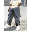 image:imageGORGLITTER Mens Crewneck T Shirt Letter Graphic Short Sleeve Casual Drop Shoulder Oversized TeeKhaki Letter