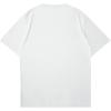 image:imageGORGLITTER Mens Crewneck T Shirt Letter Graphic Short Sleeve Casual Drop Shoulder Oversized TeeWhite Victory
