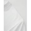 image:imageGORGLITTER Mens Crewneck T Shirt Letter Graphic Short Sleeve Casual Drop Shoulder Oversized TeeWhite Victory