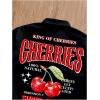 image:imageGORGLITTER Mens Cropped Shirt Crop Tops Button Up Boxy Tee Graphic Y2k Short Sleeve T ShirtBlack