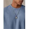 image:imageGORGLITTER Mens Cropped T Shirt Boxy Crop Tees Top Number Graphic Short Sleeve Crewneck Faux Suede Shirts StreetwearBlue