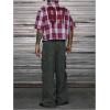 image:imageGORGLITTER Mens Gingham Cropped Shirt Button Up Number Graphic Boxy Short Sleeve Vacation Crop Tee Tops StreetwearRed Plaid