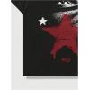 image:imageGORGLITTER Mens Graphic Tees Short Sleeve Boxy Casual Summer Rapper Funny Y2K Cool Streetwear Oversized TshirtsBlack