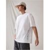 image:imageGORGLITTER Mens Japanese Letter Graphic Tee Top Oversized Short Sleeve Casual Aesthetic Print TShirtWhite