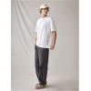 image:imageGORGLITTER Mens Japanese Letter Graphic Tee Top Oversized Short Sleeve Casual Aesthetic Print TShirtWhite