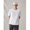 image:imageGORGLITTER Mens Japanese Letter Graphic Tee Top Oversized Short Sleeve Casual Aesthetic Print TShirtWhite