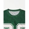 image:imageGORGLITTER Mens Jersey Shirts Oversized Baggy Mesh Tshirts Graphic Print Basketball Short Sleeve Tee Loose TopsDark Green