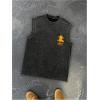 image:imageGORGLITTER Mens Jersey Shirts Sleeveless Graphic Y2k Athletic Tank Tops Going Out Gym Basketball VestBlack