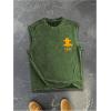 image:imageGORGLITTER Mens Jersey Shirts Sleeveless Graphic Y2k Athletic Tank Tops Going Out Gym Basketball VestGreen