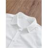 image:imageGORGLITTER Mens Letter Graphic Boxy Cropped Shirt Button Down Short Sleeve Loose Fit Streetwear Tops Y2KWhite