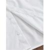 image:imageGORGLITTER Mens Letter Graphic Boxy Cropped Shirt Button Down Short Sleeve Loose Fit Streetwear Tops Y2KWhite
