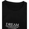 image:imageGORGLITTER Mens Oversized Graphic T Shirts Cool Short Sleeve Drop Shoulder Crewneck Tee Top StreetwearBlack