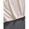 image:imageGORGLITTER Mens Oversized T Shirt Letter Graphic Short Sleeve Drop Shoulder Crewneck Tee TopsKhaki Letter