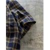 image:imageGORGLITTER Mens Plaid Cropped Button Up Shirt Casual Collared Short Sleeve Boxy Vacation Checkered Crop Tops StreetwearYellow