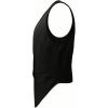 image:imageGORGLITTER Mens Suit Blazer Vest V Neck Button Down Wrap Sleeveless Jacket Casual Business Formal WaistcoatBlack