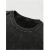 image:imageGORGLITTER Mens Vintage Graphic Tees Washed Y2k Short Sleeve Crew Neck Streetwear T ShirtBlack