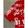 image:imageGORGLITTER Mens Y2K Cropped Button Down Oversized Shirts Streetwear Graphic Short Sleeve Collar TopsRed