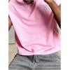 image:imageGORGLITTER Mens Y2k Cropped Tank Top T Shirts Graphic Sleeveless Vest Crewneck Loose Cool StreetwearPink