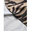 image:imageGORGLITTER Mens Y2k Hawaiian Zebra Print Shirt Casual Animal Print Button Up Short Sleeve Collar Cheetah Print TopsLeopard Brown