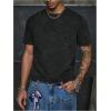 image:imageGORGLITTER Mens Y2k Shirts Grunge Vintage Gothic Washed Butterfly Short Sleeve Crew Neck Streetwear Crop TopBlack