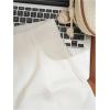 image:imageGORGLITTER Womens High Waisted Wide Leg Dress Shorts Summer Dressy Business Casual Work Bermuda ShortsWhite