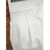 image:imageGORGLITTER Womens High Waisted Wide Leg Dress Shorts Summer Dressy Business Casual Work Bermuda ShortsWhite