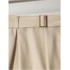 image:imageGORGLITTER Womens Pleated Dress Shorts Dressy High Waisted Wide Leg Business Casual Work Trouser ShortsApricot