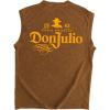 image:imageGORGLITTER Mens Jersey Shirts Sleeveless Graphic Y2k Athletic Tank Tops Going Out Gym Basketball VestCoffee Brown