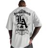 image:imageGORGLITTER Mens Vintage Graphic Tees Grunge Streetwear Oversized Tshirts Goth Punk Y2k Aesthetic Short Sleeve TShirtWhite