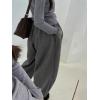 image:imageGORGLITTER Womens Baggy Sweatpants Y2K Drawstring High Waisted Loose Long Pants with PocketsDark Grey