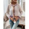 image:imageGORGLITTER Womens Button Up Colorful Cropped Cardigan Fall Clothes Cute Trendy 2025 Knit Tweed Sweater JacketMulticolored