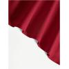 image:imageGORGLITTER Womens Dress Belt Pleated Maxi Skirt High Waisted A Line Flowy Long Skirts with PocketRed