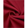 image:imageGORGLITTER Womens Dress Belt Pleated Maxi Skirt High Waisted A Line Flowy Long Skirts with PocketRed