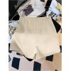 image:imageGORGLITTER Womens Dressy Dress Shorts High Waisted Wide Leg Pleated Business Casual Work Trouser Tailored ShortsApricot