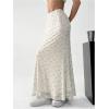image:imageGORGLITTER Womens Floral Flowy Maxi Skirt Low Waisted A Line Mesh Long Skirts Summer OutfitsApricot